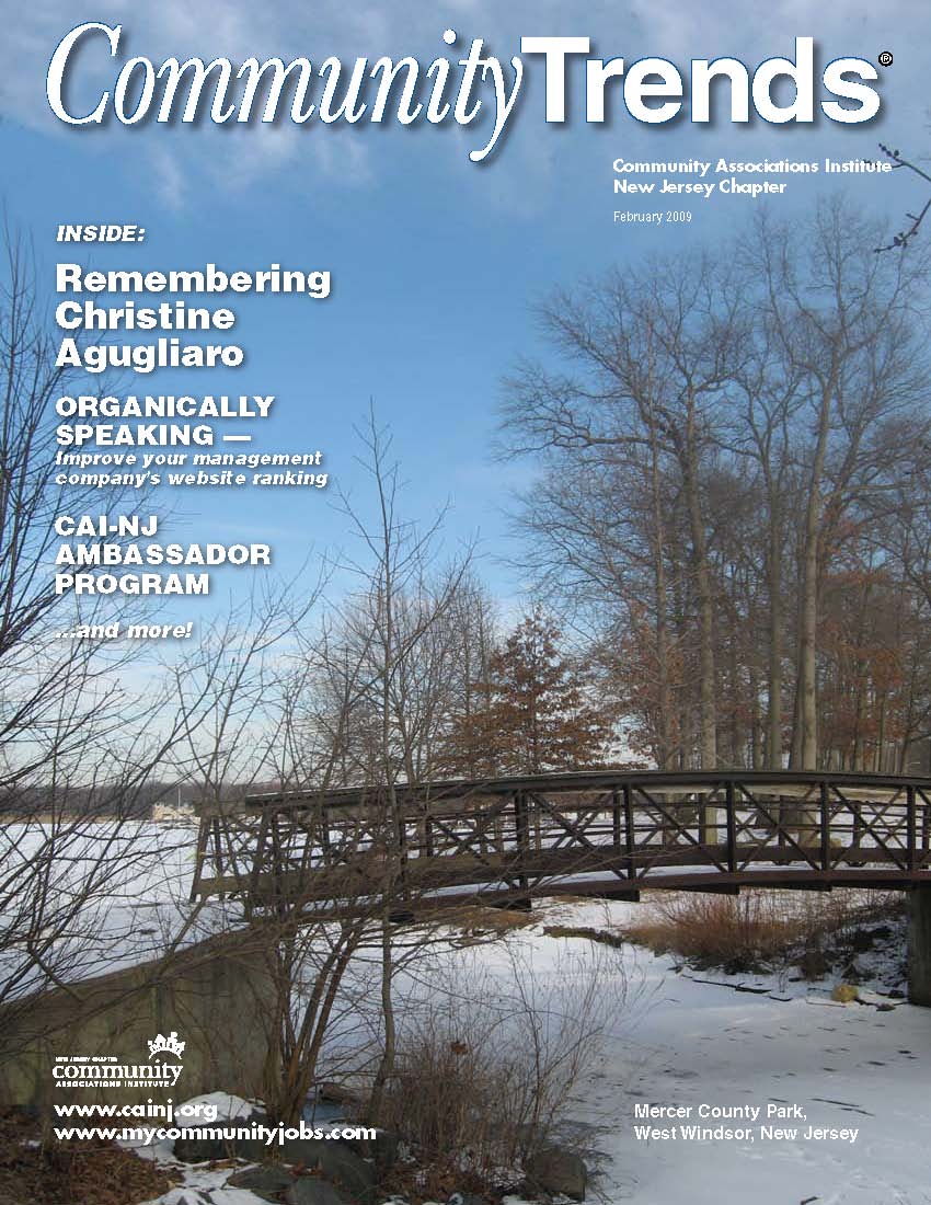Community Trends - February 2009 Cover
